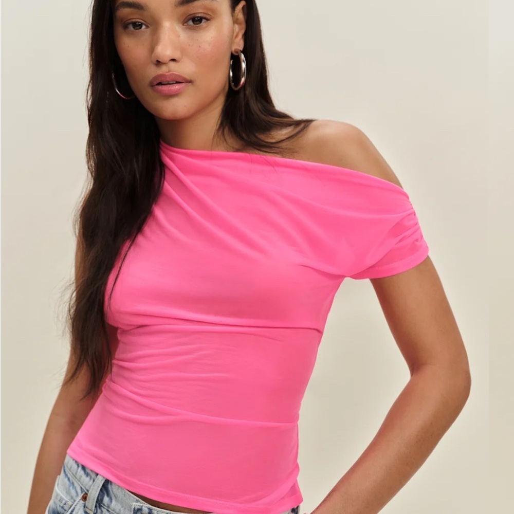 NWT BELLE KNIT TOP in CANDY